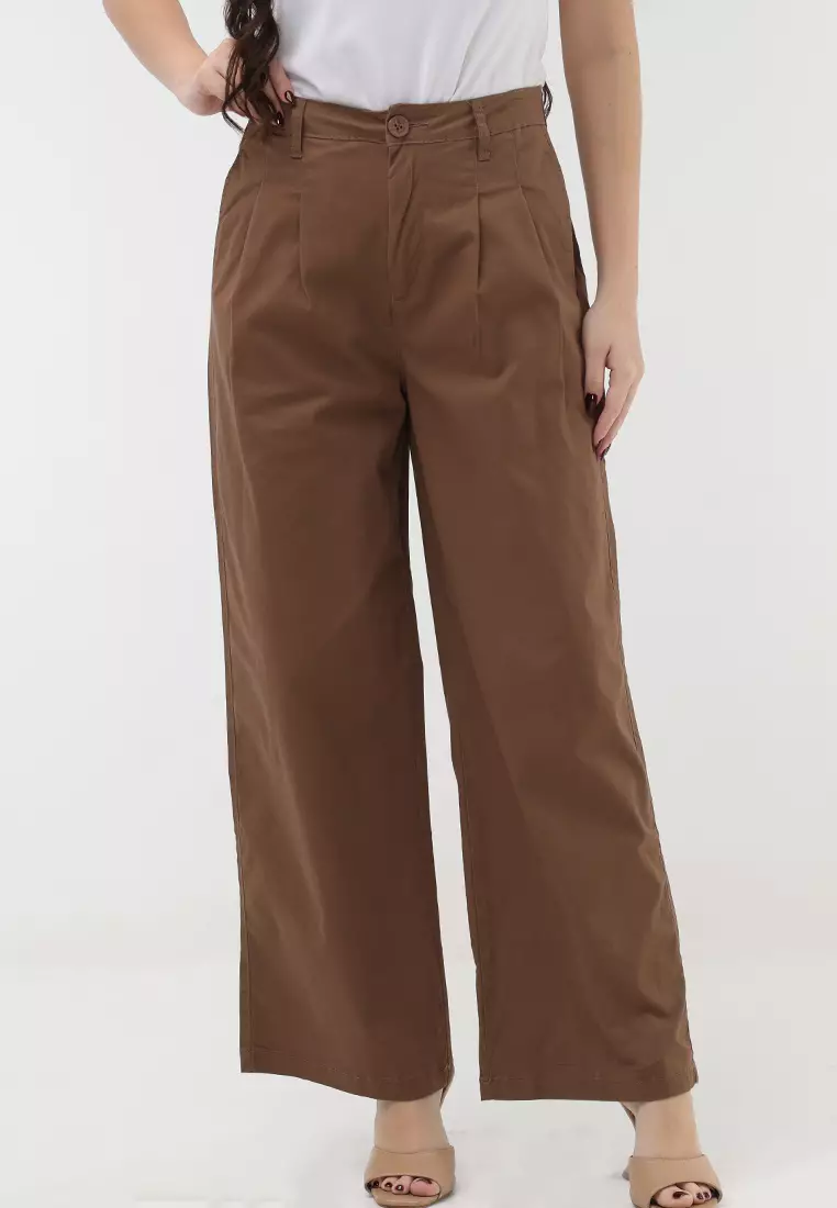 Wide Leg Trousers