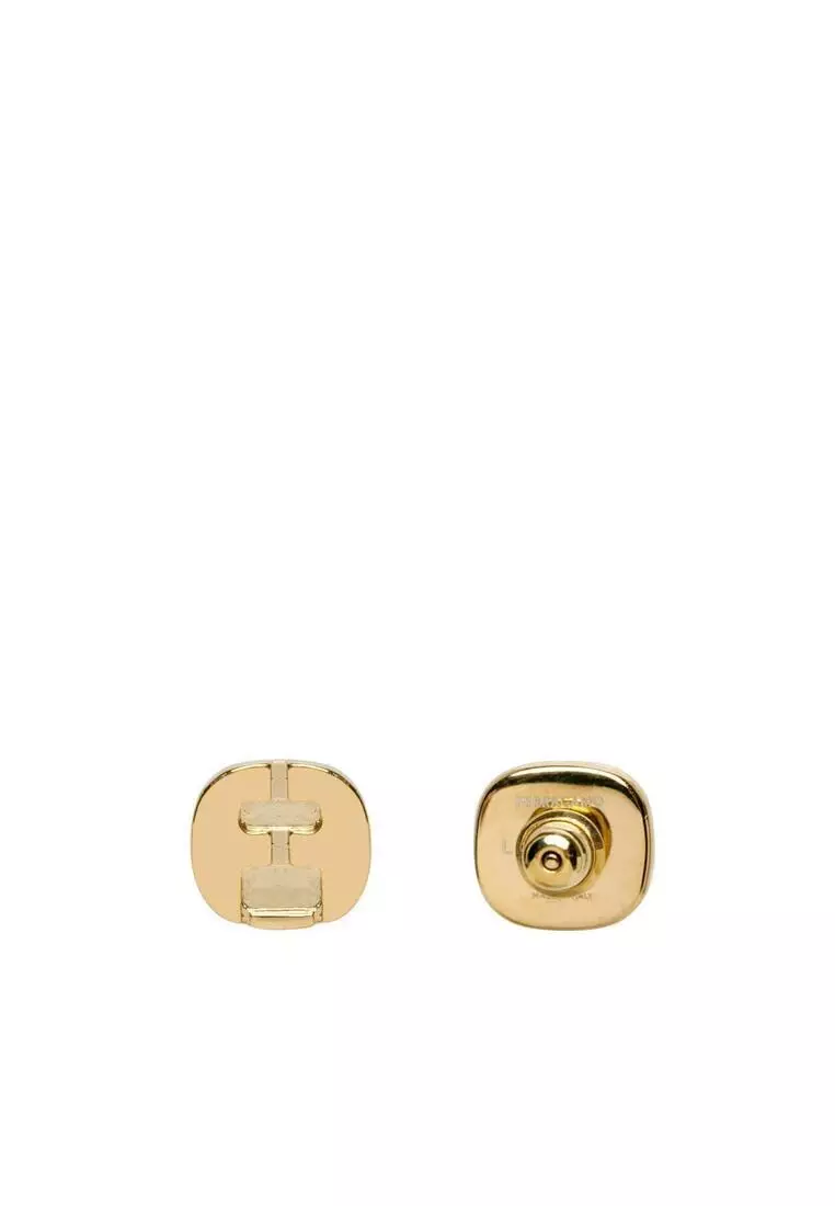 Brass Stud Earrings