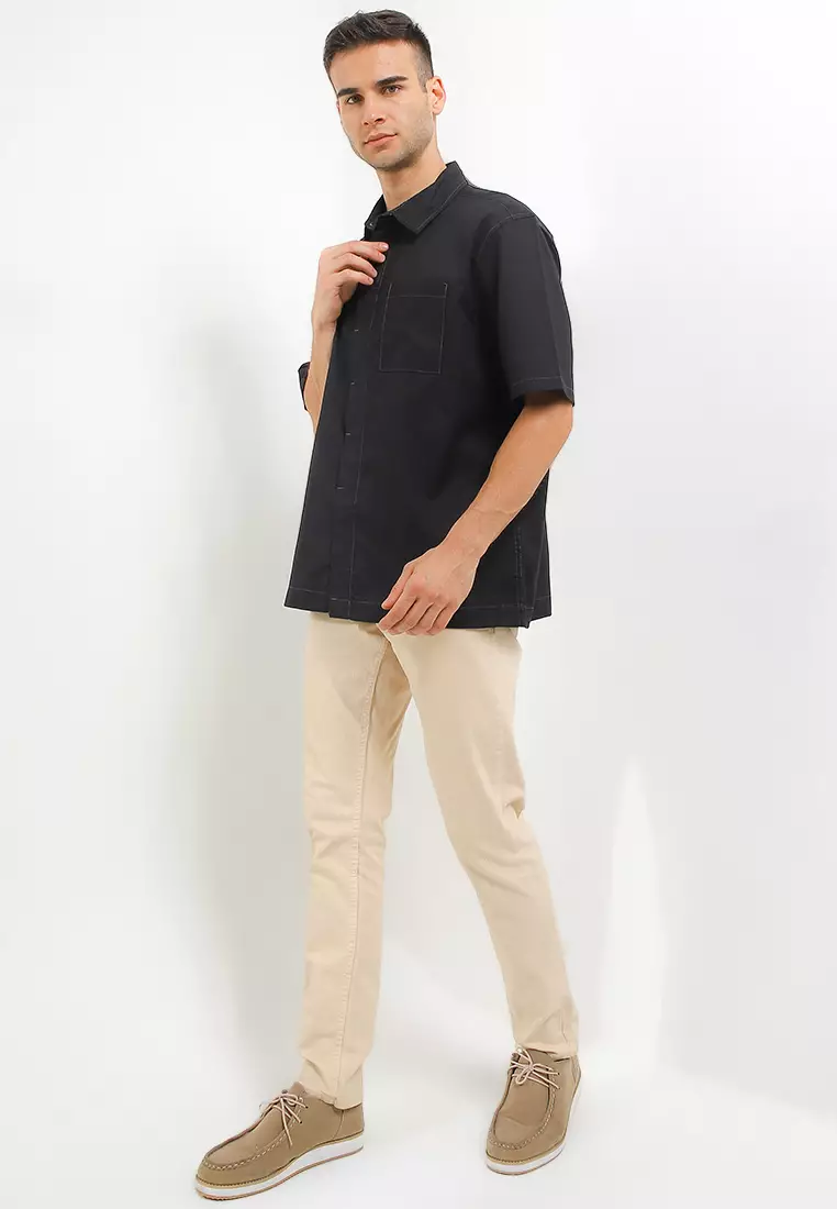 Drake Basic Short Sleeve Shirt