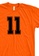 MRL Prints orange Number Shirt 11 T-Shirt Customized Jersey 83FECAA39891D7GS_2