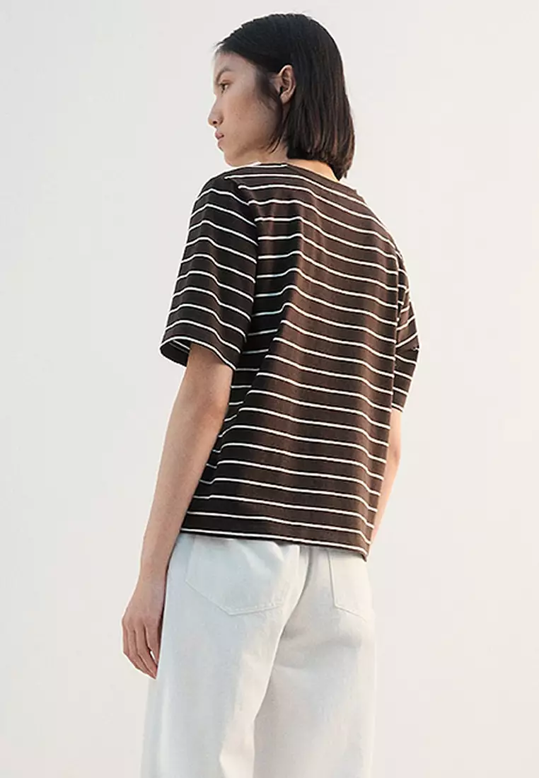 Striped Cotton T-Shirt