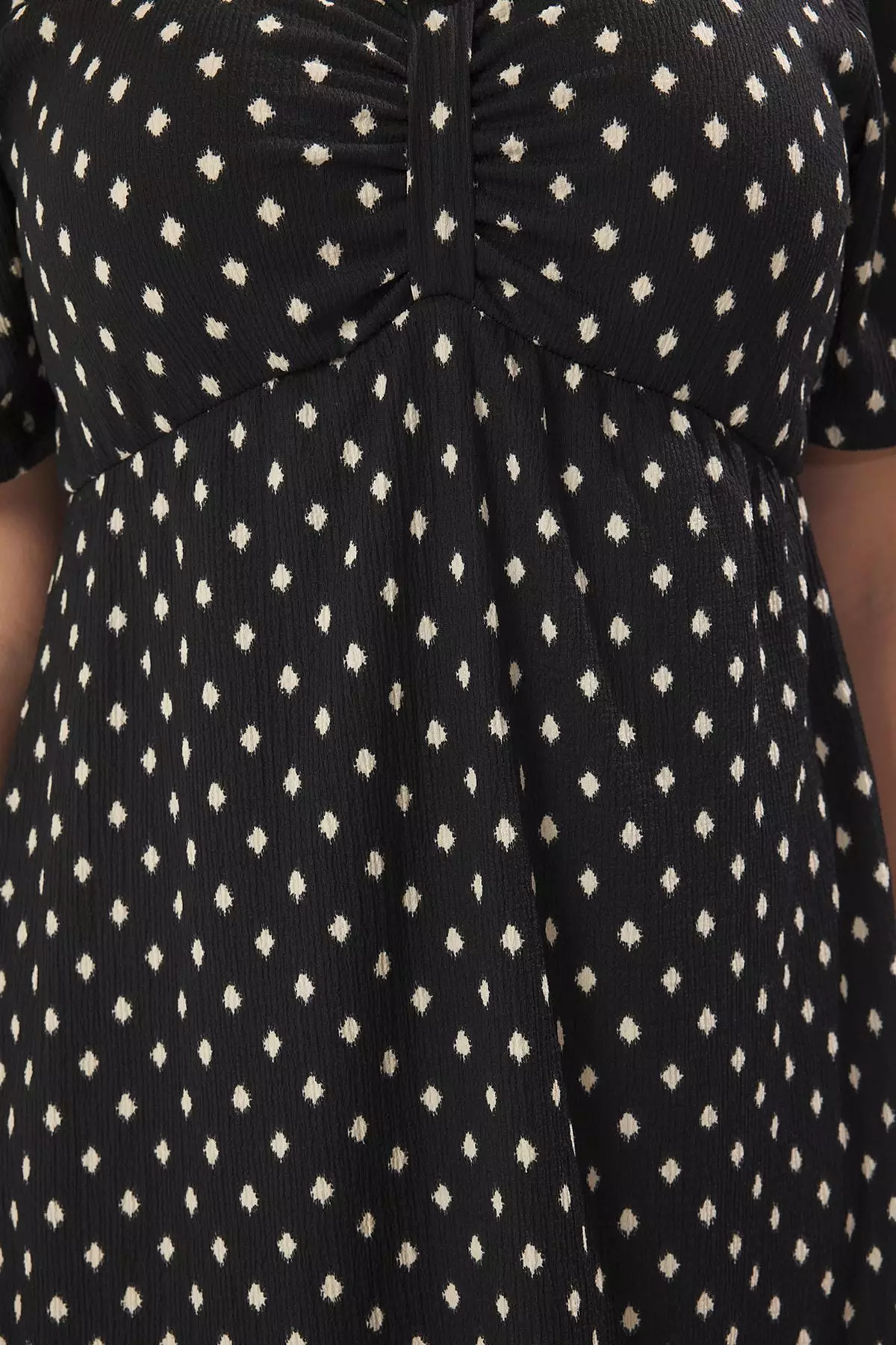 Plus Size A-Line Mini Dress