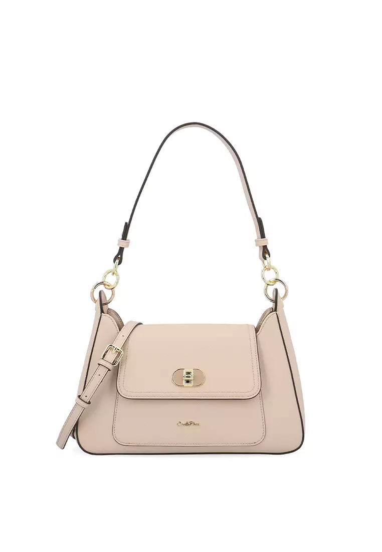 CR Duo Charm Tote Bag and Wallet - Medium Beige