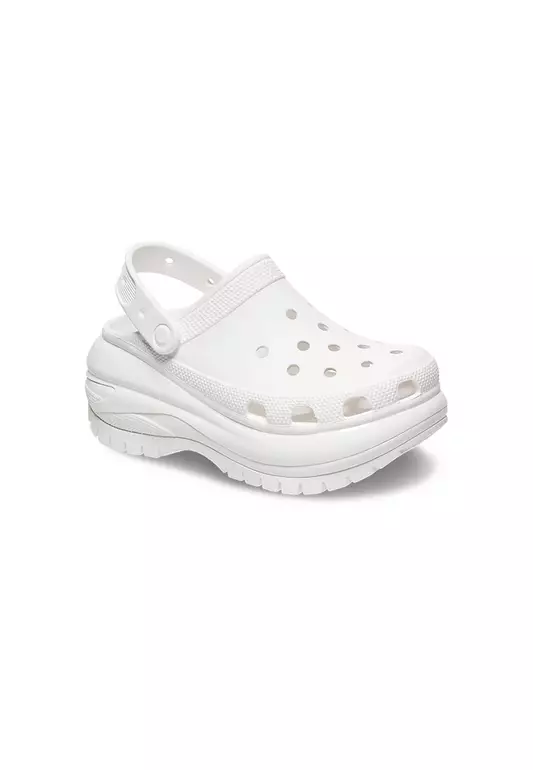 Mega Crush Clog in White