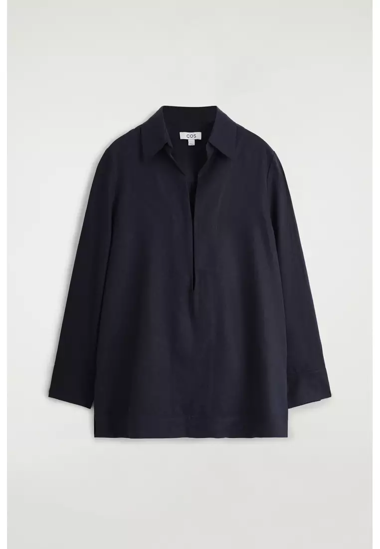 OPEN-COLLAR SHIRT
