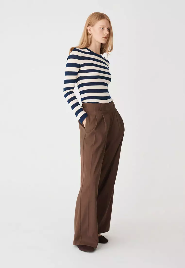Lana Stripe Knit Top