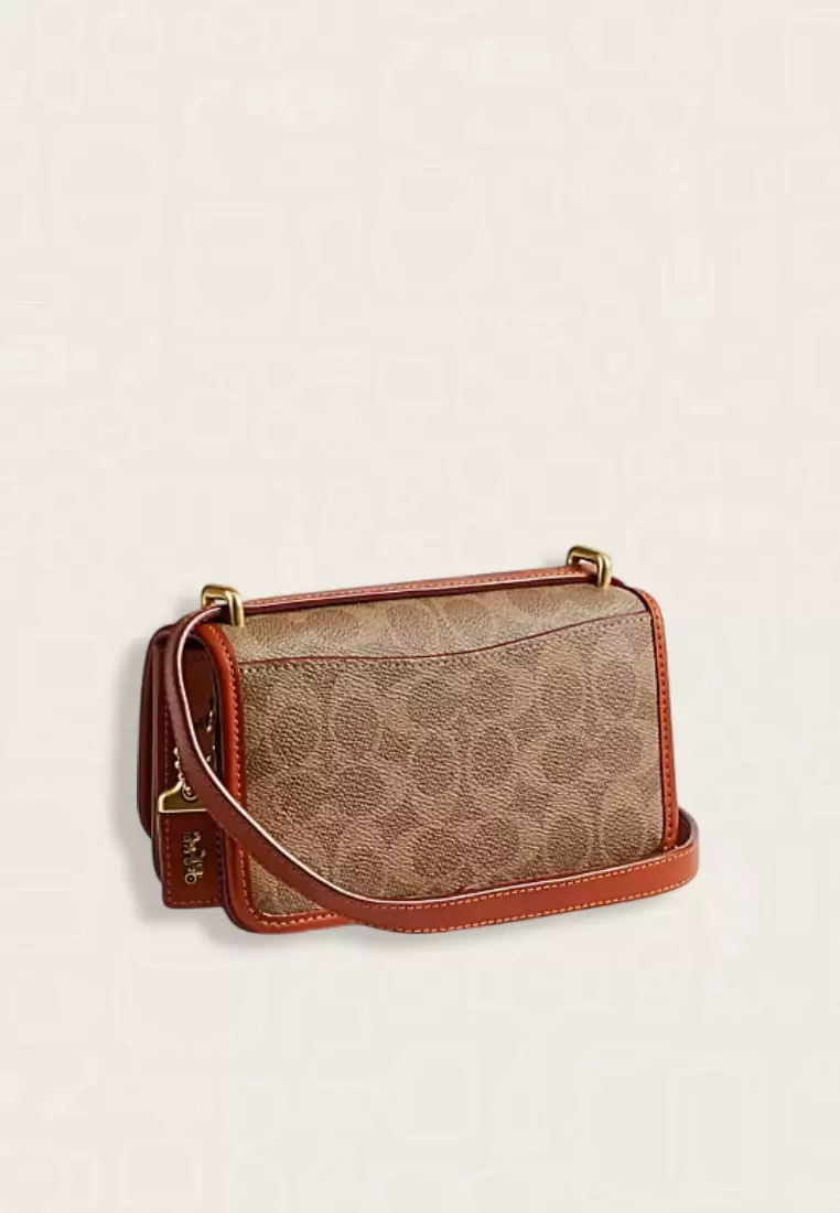 Coach Bandit Crossbody In Signature Tan Rust