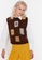 Trendyol brown Knit Vest 80B8EAA021FDE1GS_5
