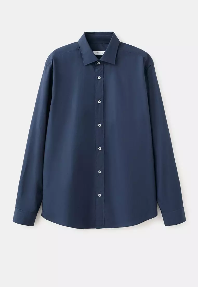 Regular-Fit 100% Cotton Shirt
