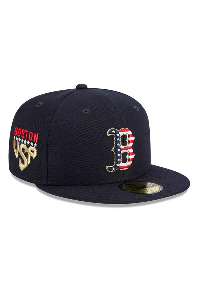 New Era Boston Red Sox 4th of July 23 9Forty Stretch Snapback Hat