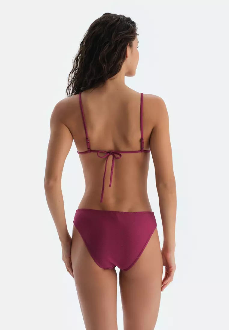Maroon Monokini, Monokini, Removable Padding, Non-wired, Swimwear for Women