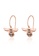 Obsession gold OBSESSION Sparkling Beez B Bug Dangle Earrings in Rose Gold 8140CACBD13846GS_1