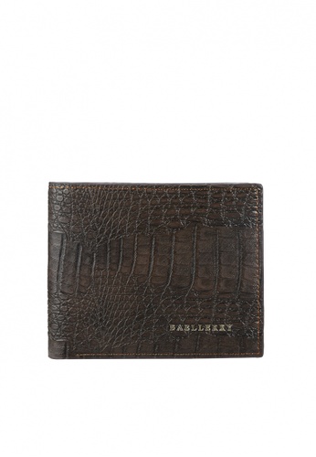 Baellerry brown Alligator Design Fashion Short Designer Business Credit Card Holder Wallets A8F2DACFB84ACFGS_1