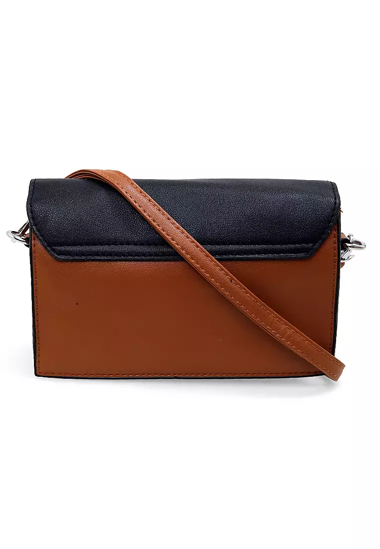 Werlyn Tas Selempang Wanita Model Side Casual Large Storage Material Leather ORIGINAL