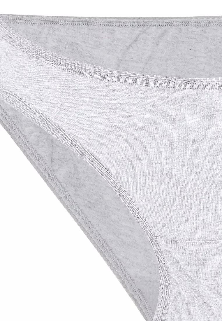 5pk Cotton Lycra Bikini Knickers