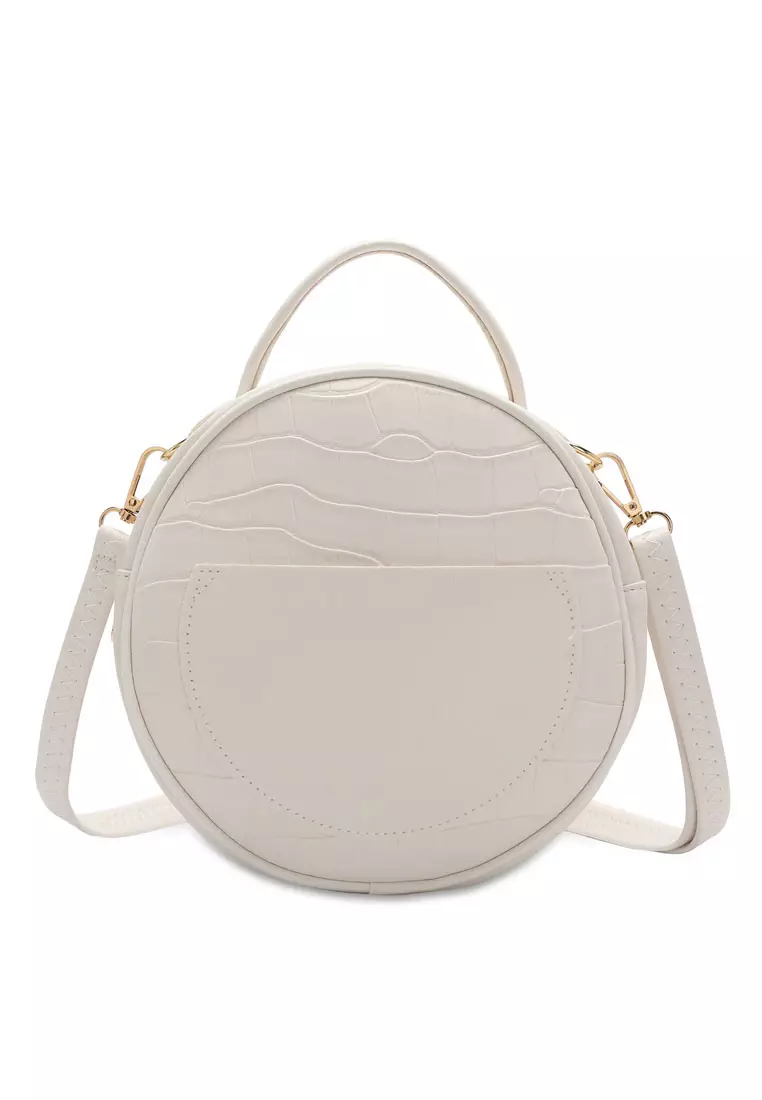 Women's Sling Bag / Crossbody Bag - White