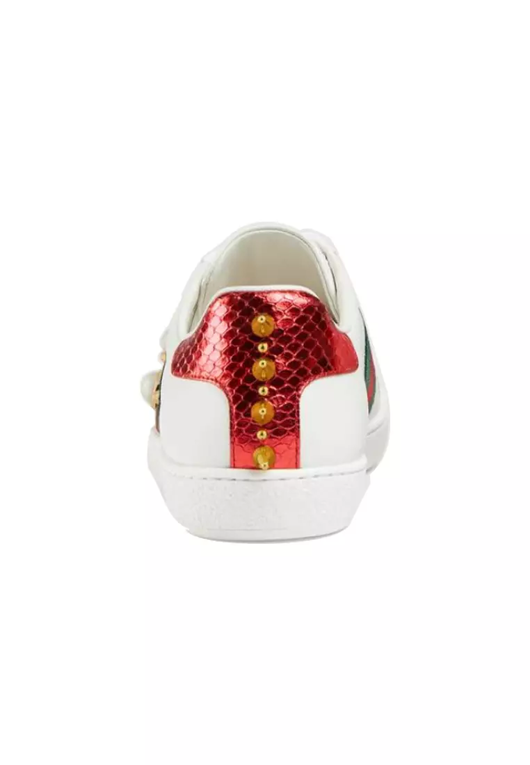 Gucci rubber 2025 shoes white