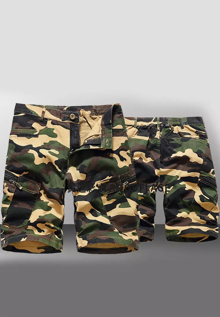 Buy Twenty Eight Shoes VANSA Men s Casual Camouflage Cargo Shorts