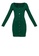 ZALORA BASICS green Long Sleeve Button Down Mini Dress 0EF3EAA8DF745DGS_5