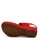 POLO HILL red Polo Hill Ladies Hook Loop Wedge Sandals PS-S05 93805SHAAD1076GS_6