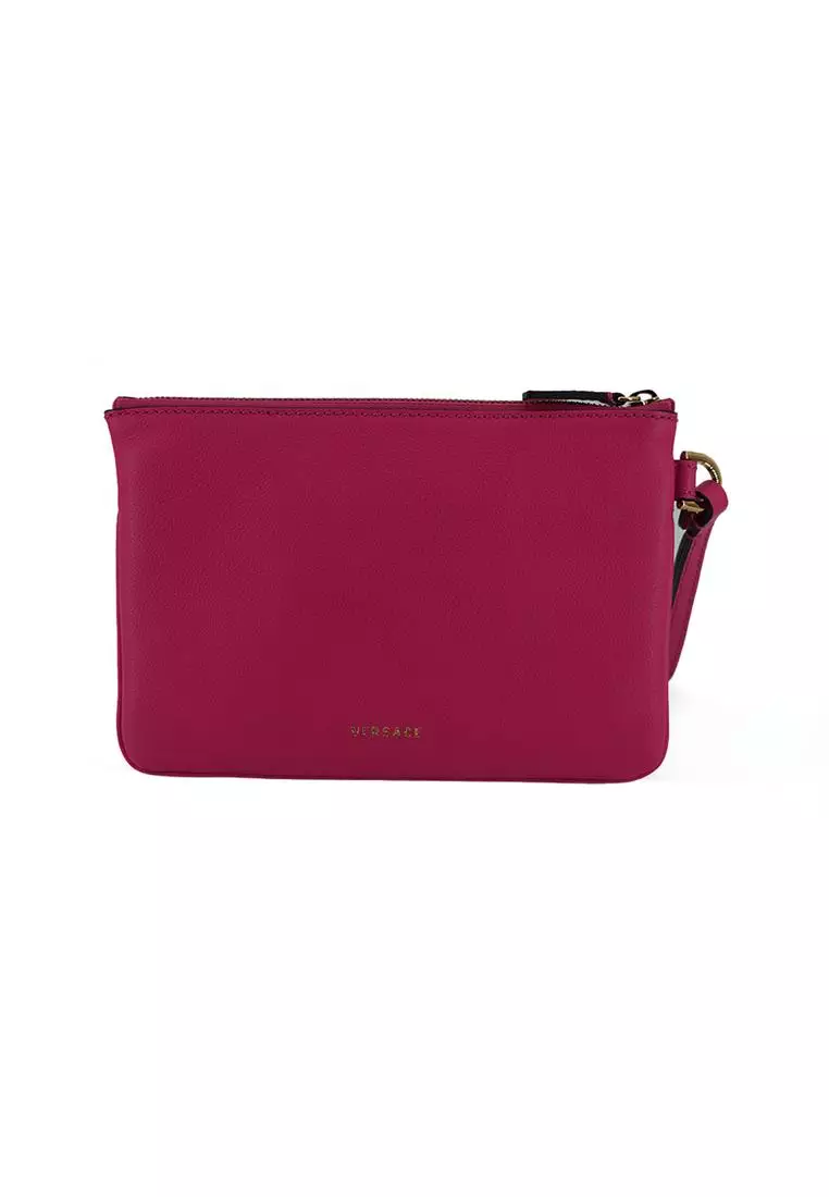 Versace leather pouch clearance