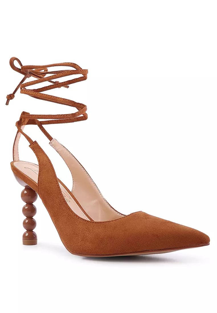 Cut out shop block heels