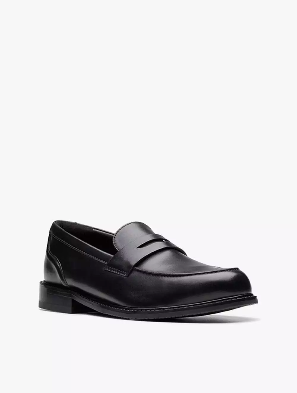 Clarks CraftArlo Lo Black Leather