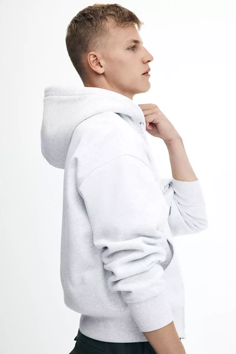 Oversized Fit Zip-through hoodie