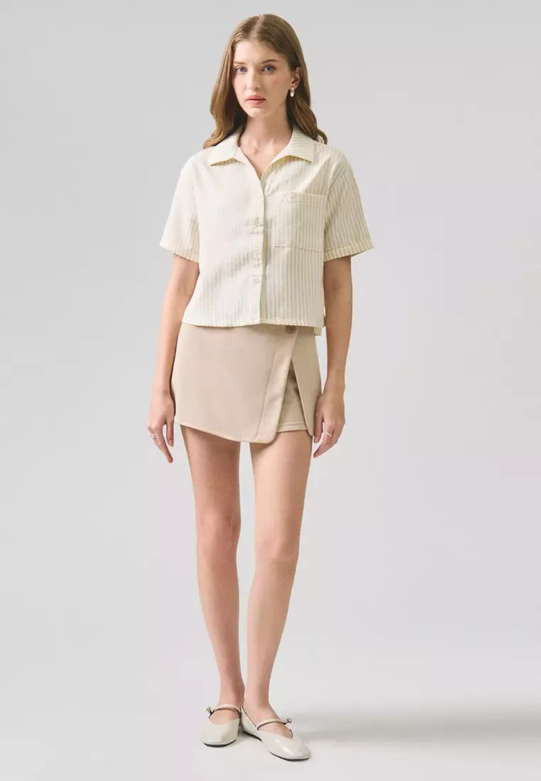 Striped Button Down Shirt