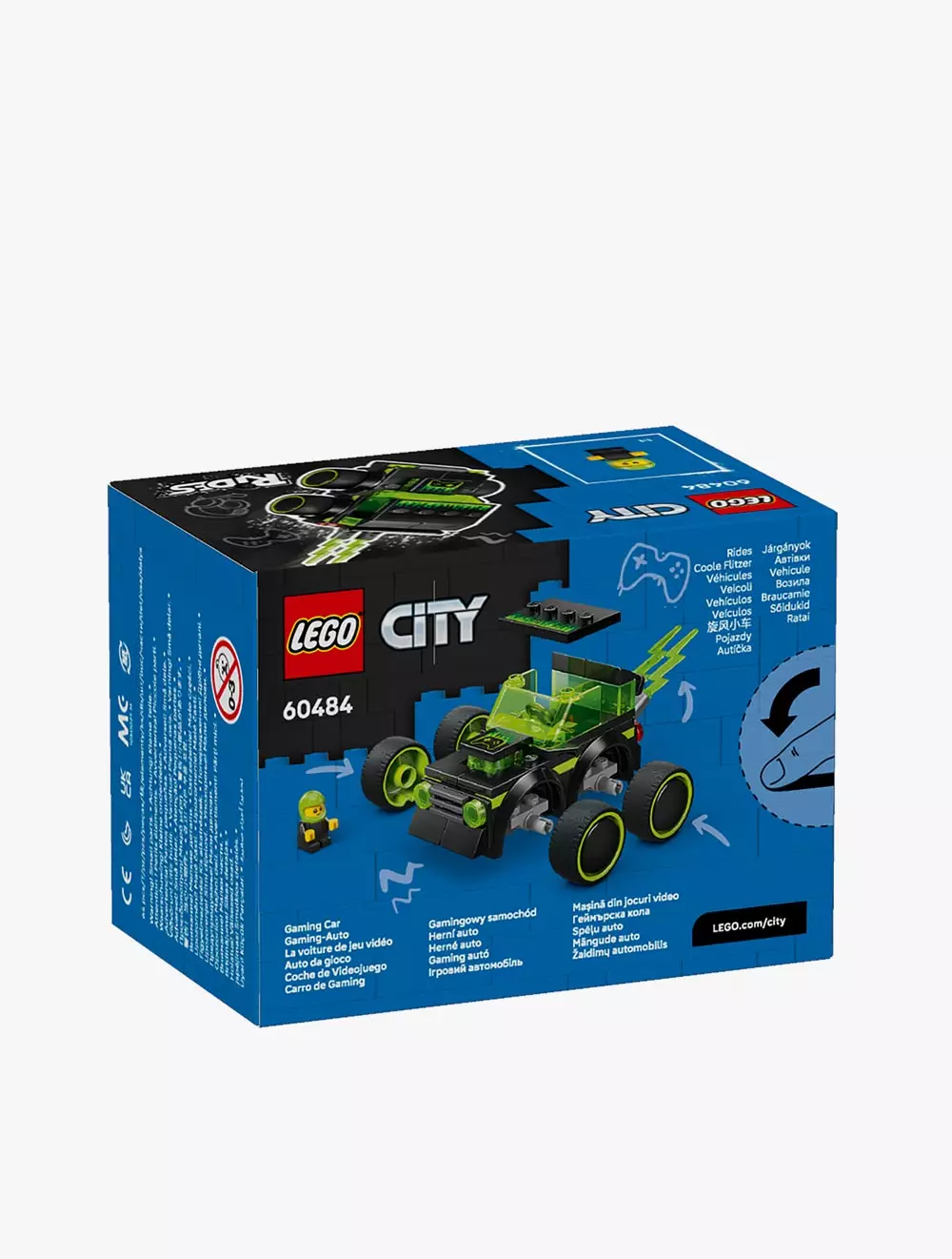 LEGO® City Brick Rides Rides – Gaming Race Car - 60484