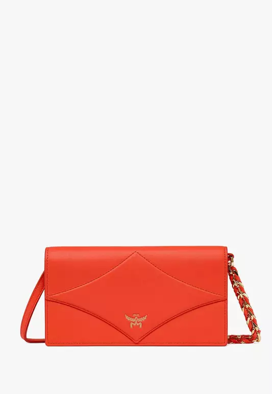 Diamond Chain Wallet in Spanish Calf Leather