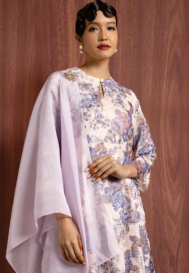 SOPHIA KURUNG PAHANG SET WITH SELENDANG
