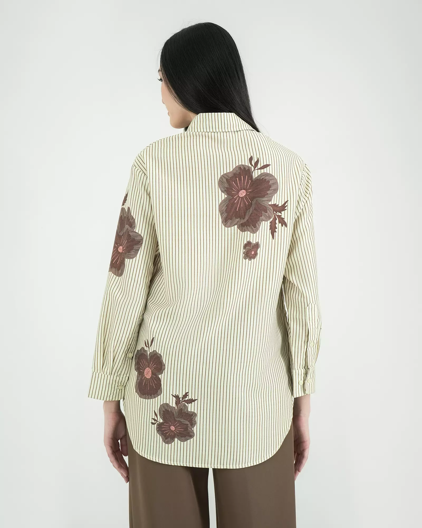 Geulis.id BOYANE SHIRT - Mocca