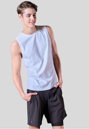 SKULLPIG white Sorona Holic Sleeveless T-shirt Quick-drying Running Fitness Yoga Hiking ECB66AACEB567EGS_1