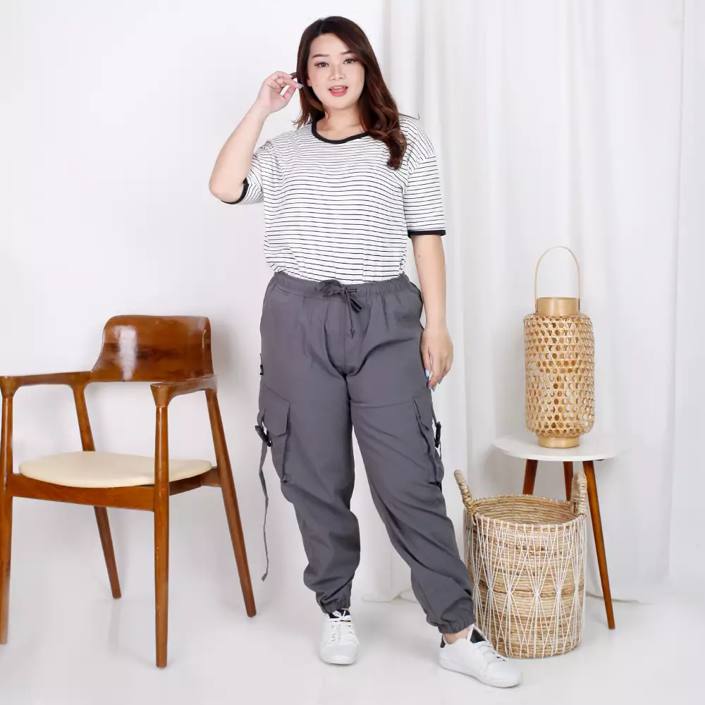 OKECHUKU Artha Bigsize Celana Cargo Big Size Celana Panjang Bigsize