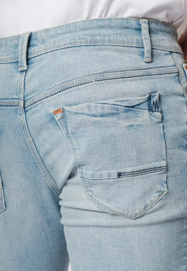Emba Denim - Rery Celana Panjang Denim Pria Slimfit Stretch Light Stone