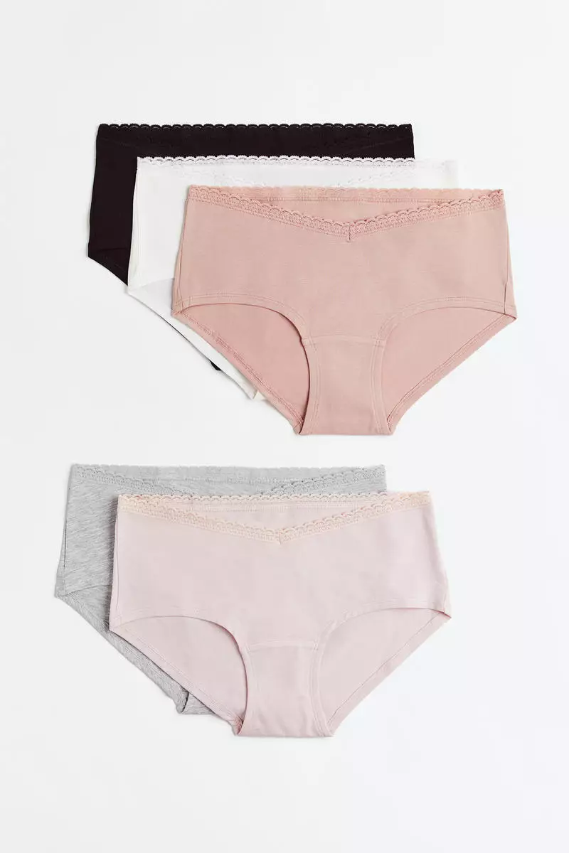 Buy H&M MAMA 5-pack hipster briefs 2024 Online