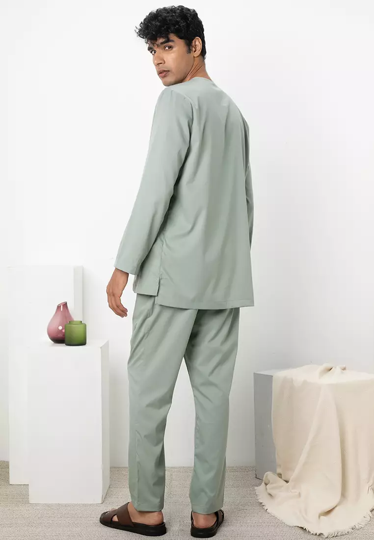 Teluk Belanga Easy Iron Baju Melayu Top