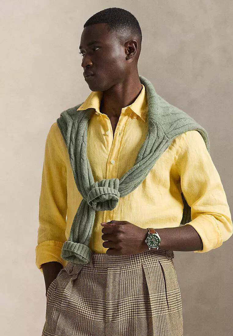 Classic Fit Linen Shirt
