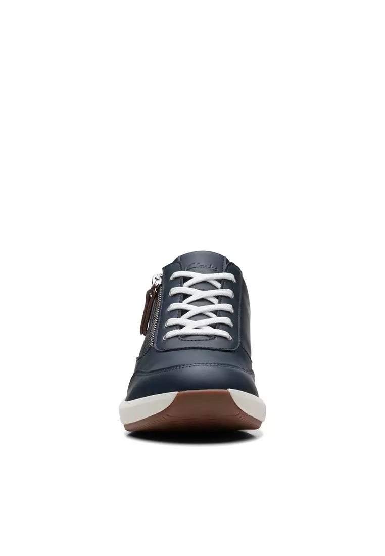 Womens Un Rio Zip Trainers - Navy Combi