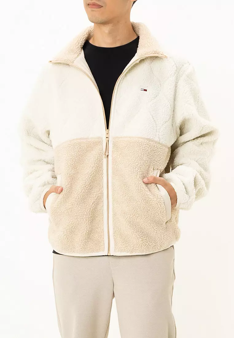 Hilfiger teddy jacket clearance