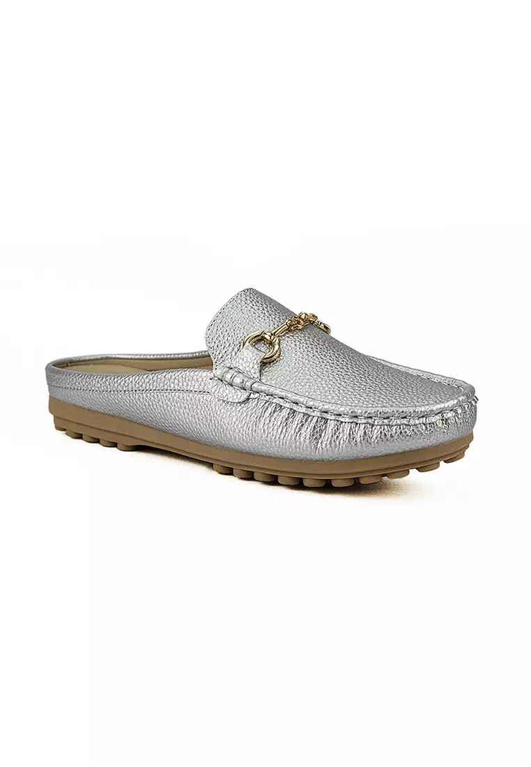 Discount on Mario D' boro Runway  shoes - SKU: Women's Mules LW 26097 Silver C46