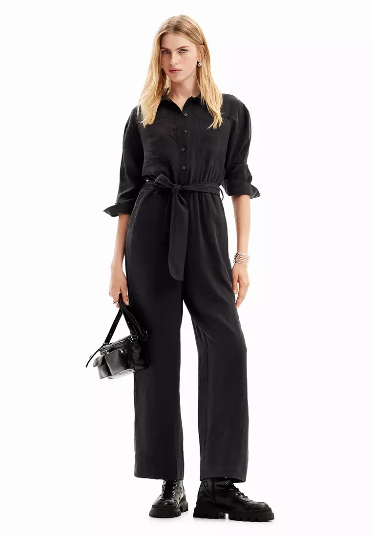 Desigual Woman Plain boilersuit.