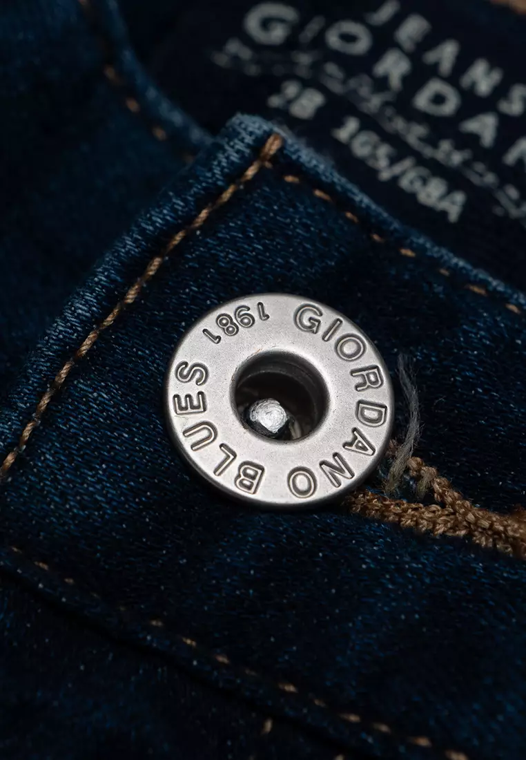 Women's High Waist Regular Tapered Fit Cropped Denim Pants