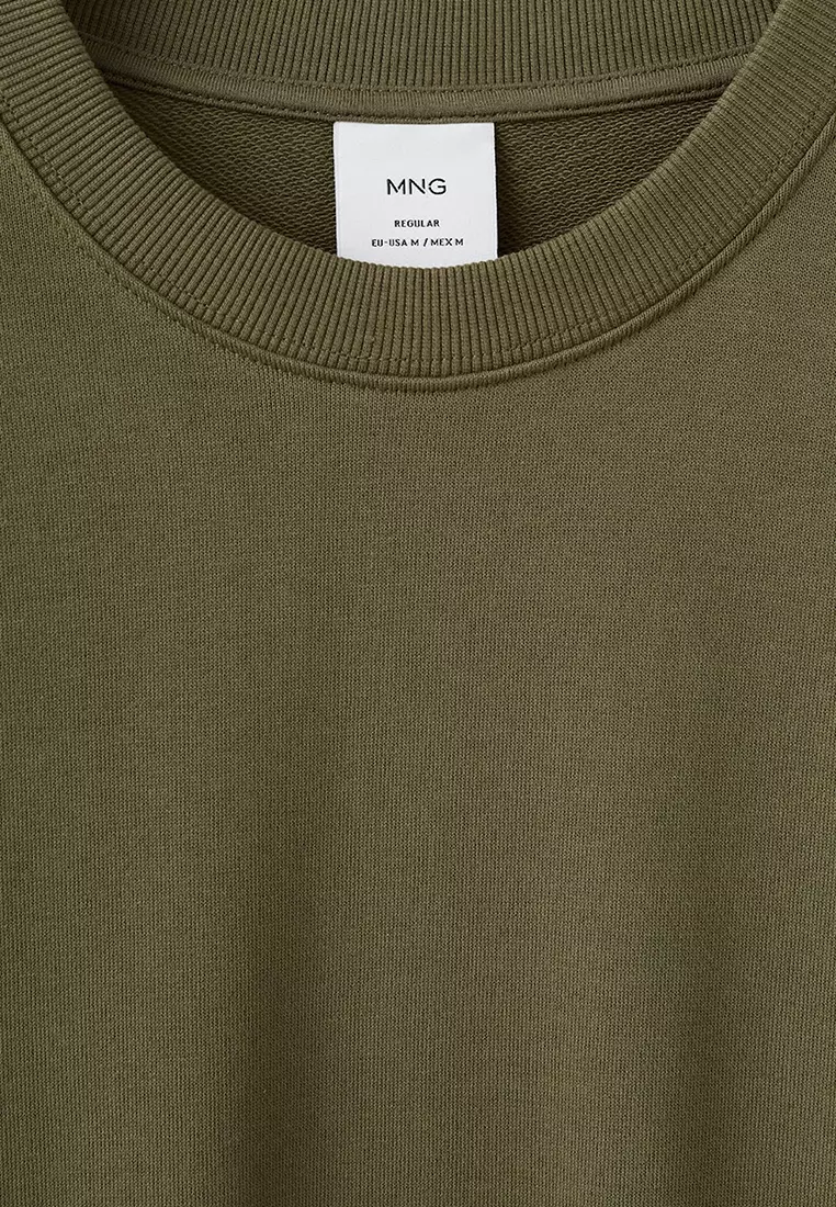 100% Cotton Regular-Fit Sweatshirt