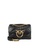 Pinko black Pinko mini obliquely quilted LOVE PUFF handbag F80C6ACCDA82B3GS_1