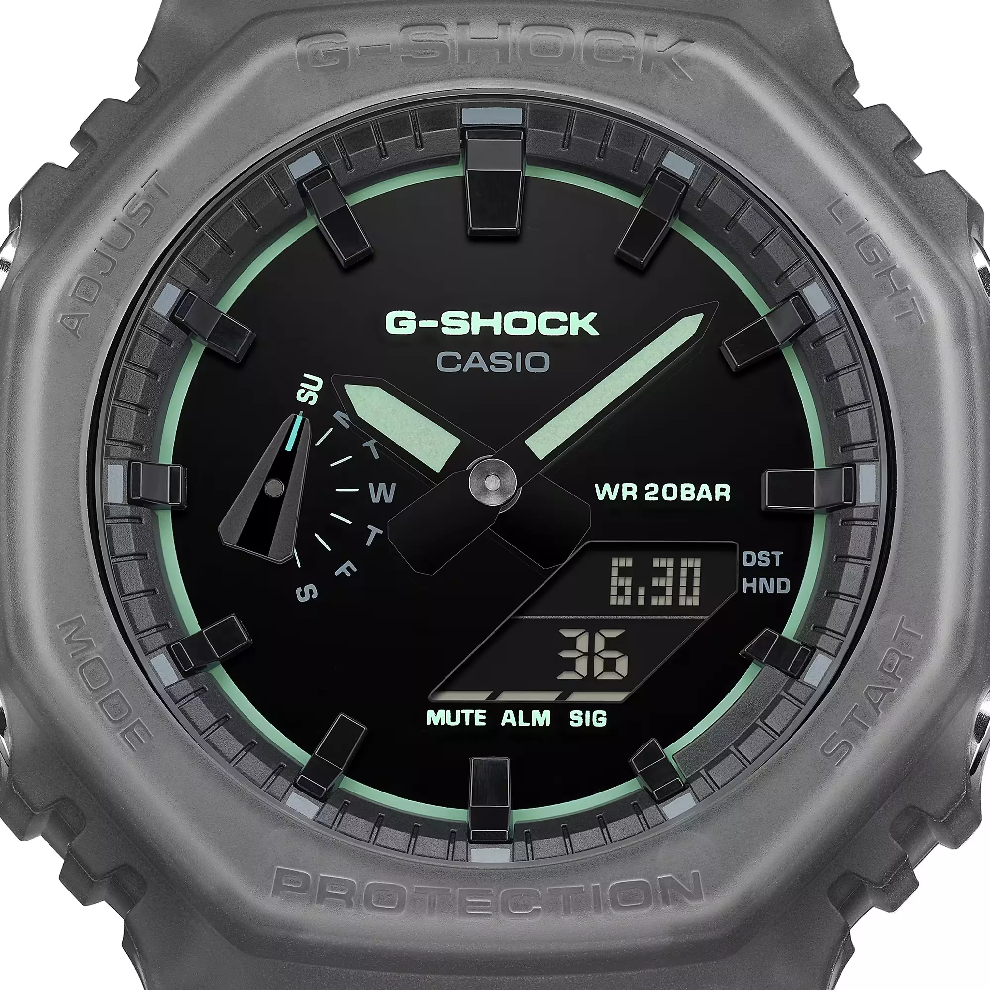 Casio G-SHOCK Jam Tangan Pria dengan format Analog Digital GA-2100K-1ADR