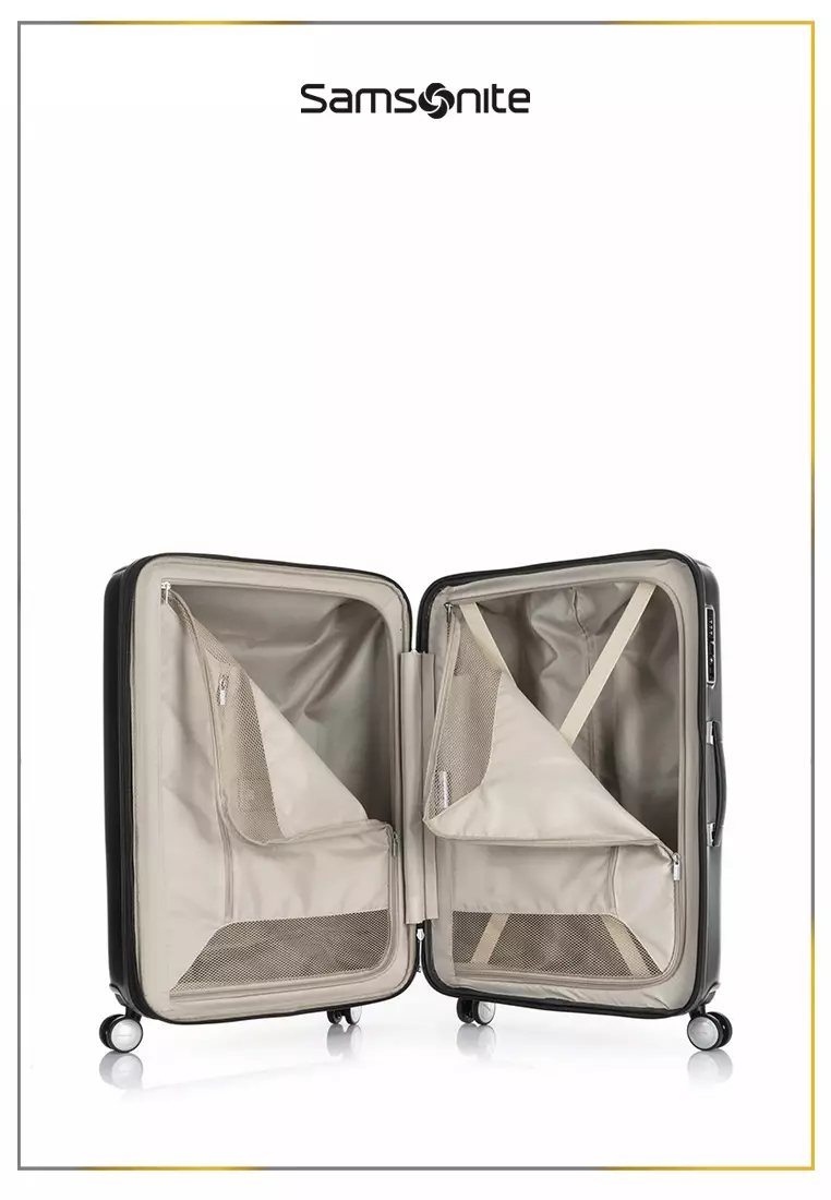 Samsonite Enwrap Spin (68 cm/25 Inch) EXP Matte Black