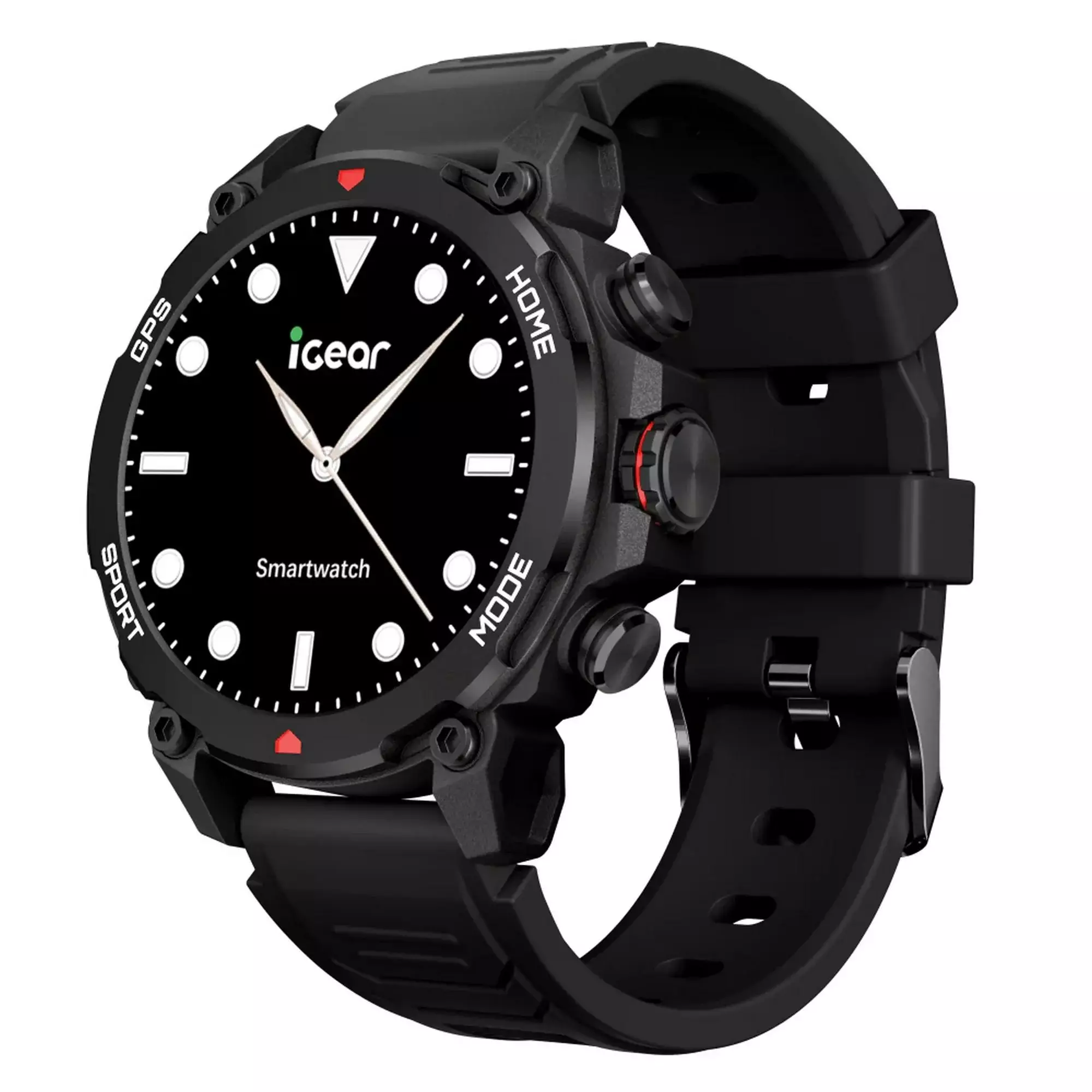 iGear Vector Smart Watch Black IGVE-01 Built For Every Adventure Original