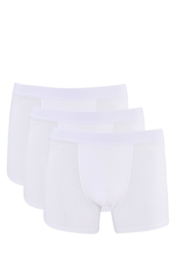 OVS white Three-Pack Boxers 2A939USED49718GS_1